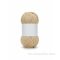 OEM ODM পাইকারি SKC011 হাই টেনাসিটি ইকো-ফ্রেন্ডলি অ্যান্টি-পিলিং ডাইড স্লাব উল সুতা